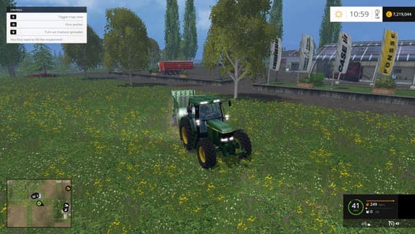 John Deere 6910