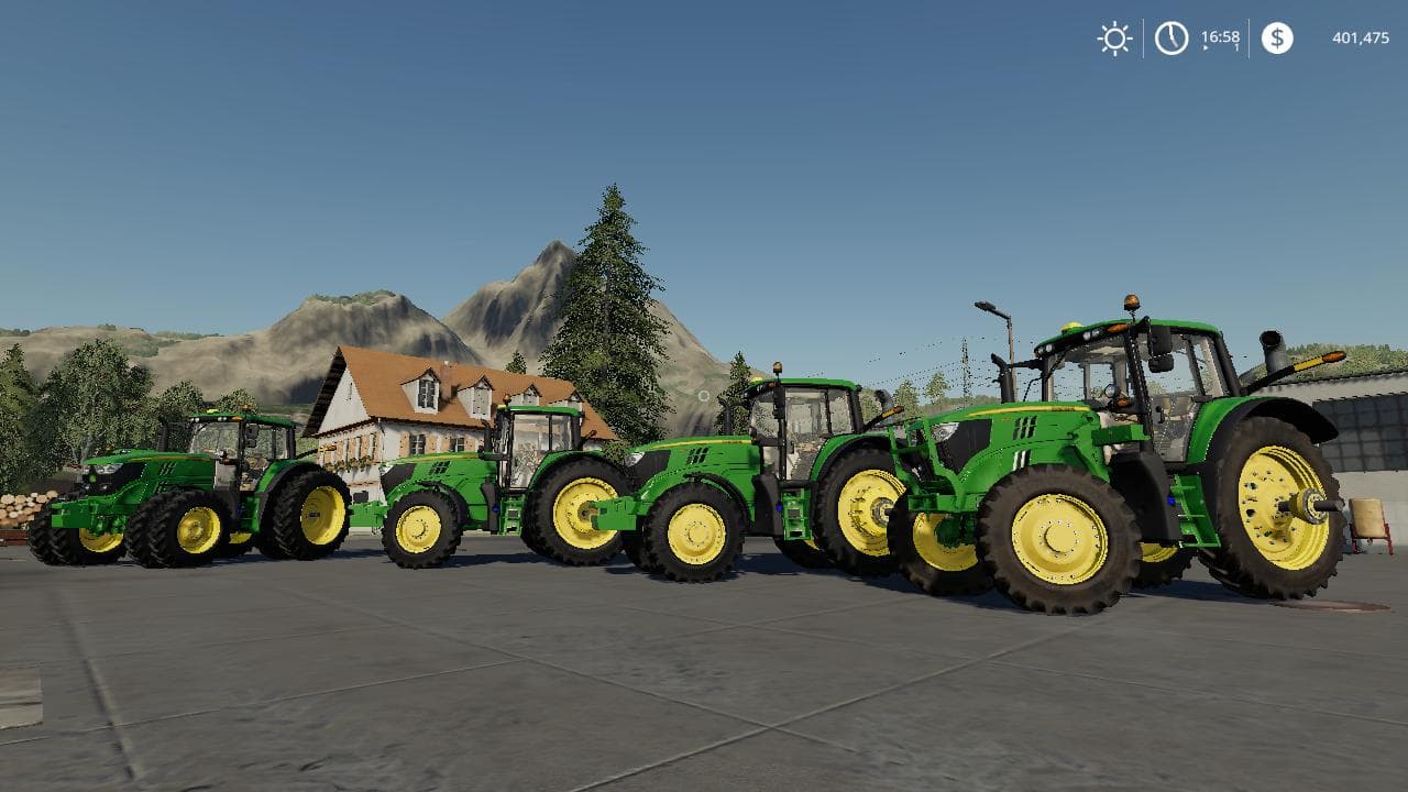 John Deere 6M Series American