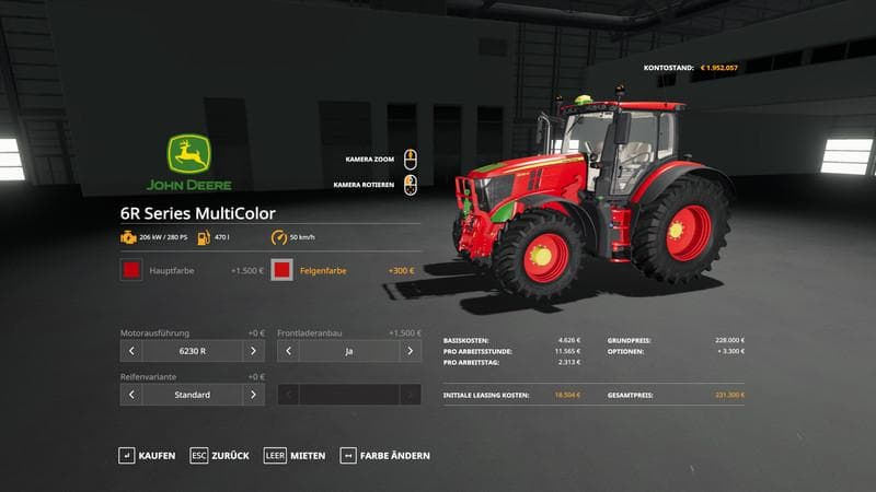 John Deere 6R - MultiColor