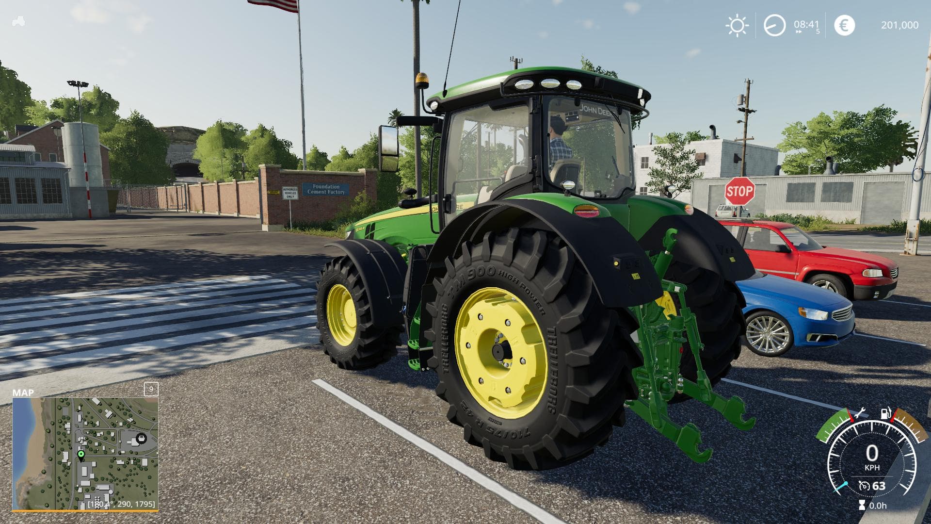John Deere 8r chip Engine