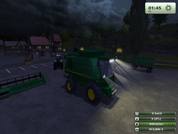 John Deere 9750STS Packed with Header