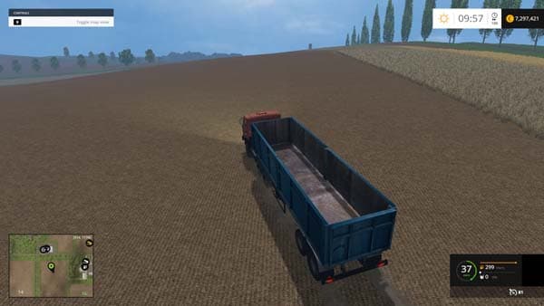 KAMAZ 5410 and Trailer Odaz 9370