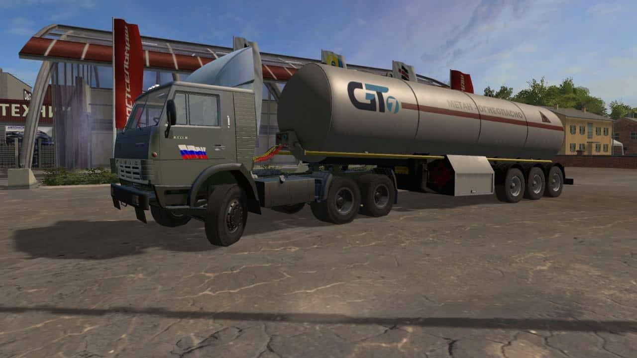 KAMAZ FOR PACK THE MAP RUSSIA