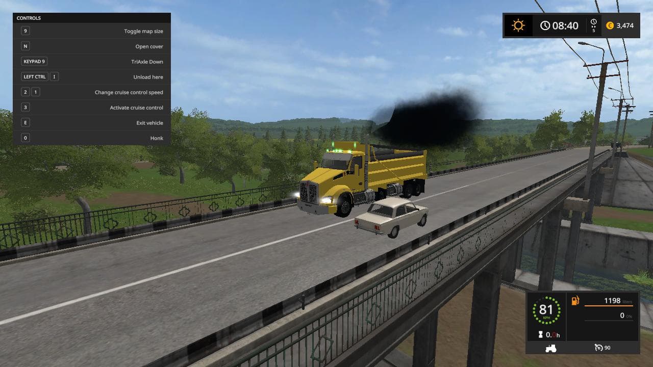 KENWORTH T880 DUMP TRUCK FIXED