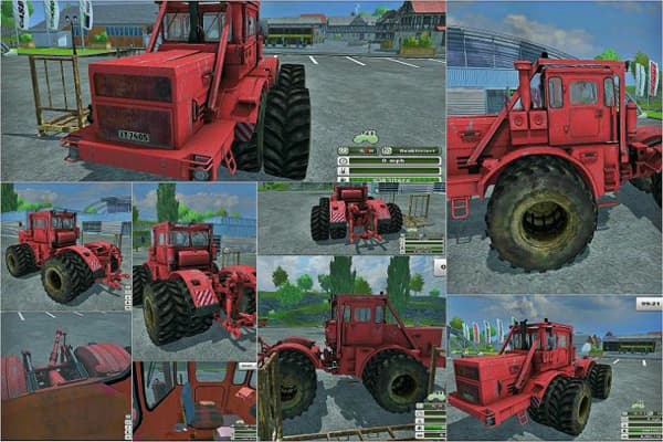 KIROVETS K-701 DUNKELROT