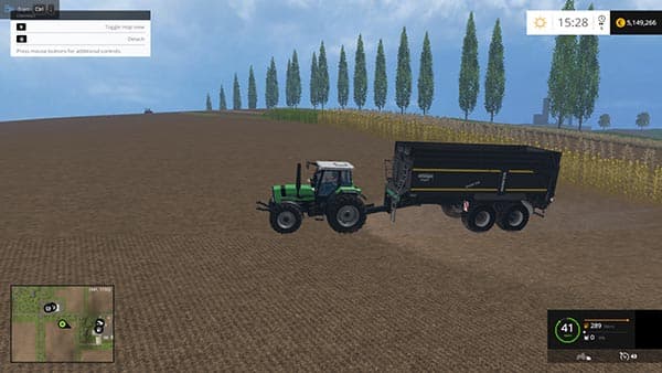 KRAMPE BANDIT 750 BLACK TRAILER
