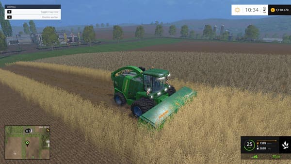 KRONE BIGX11 WITH DYNAMIC TWIN FRONTS WHELS PACK