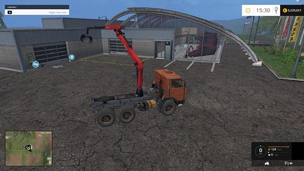 Kamaz 55111 Forest Truck