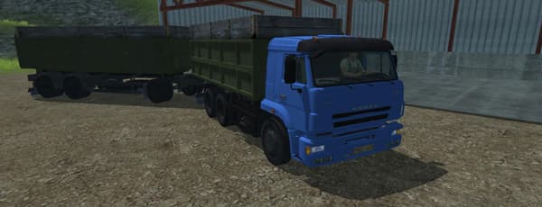 Kamaz Euro 420 Turbo + Trailer