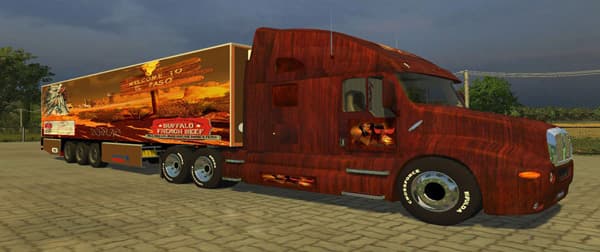 Kenworth Bufallo French Beef Edition + Trailer