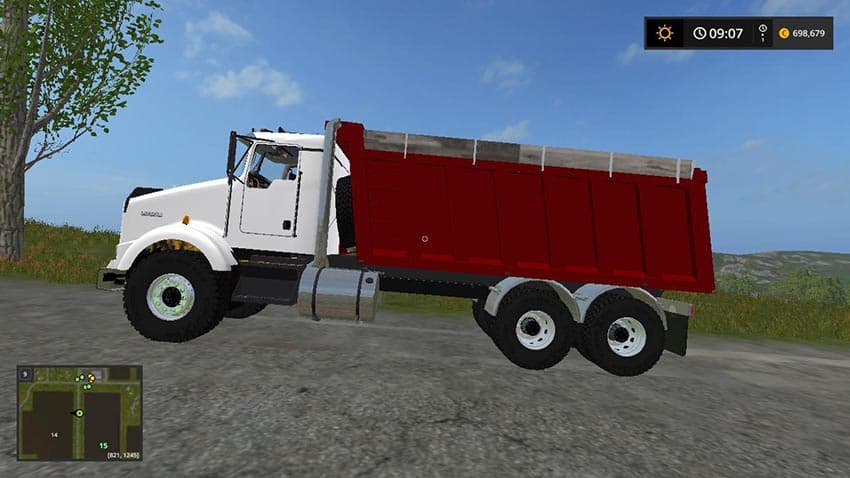 Kenworth dump truck