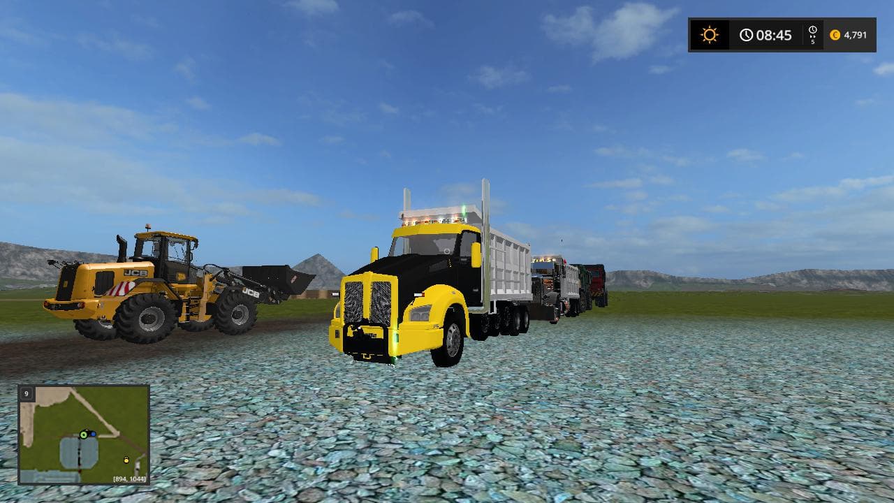 Kenworth t880 dump truck