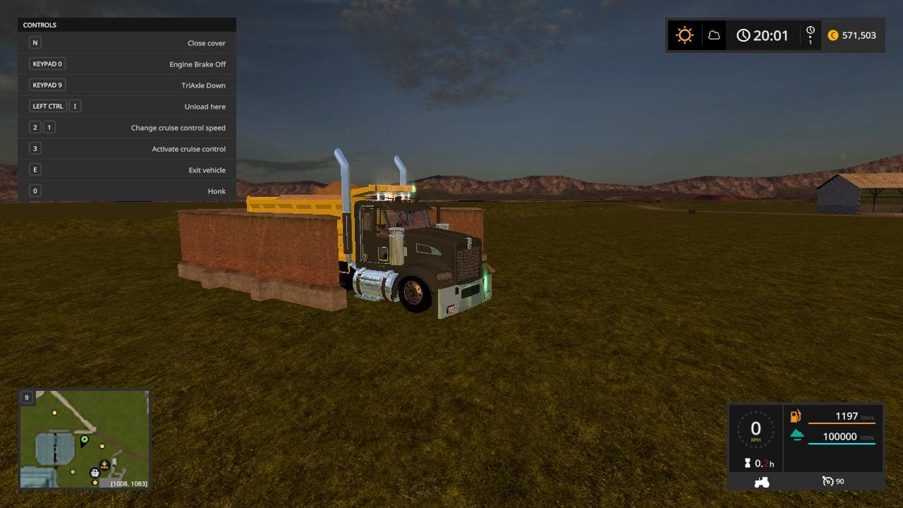 Kenwortht440 dump truck pack