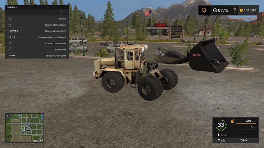 Kirovets 702 WheelLoader
