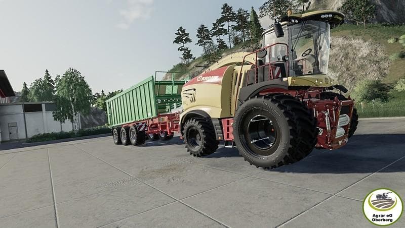 Krone BigX 1180 By Agrar eG Oberberg