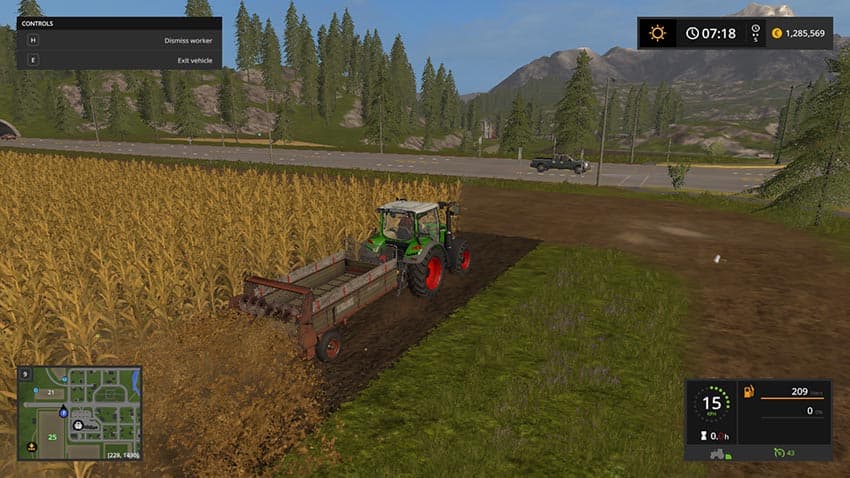 Krone Optimat Miststreuer