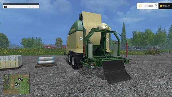 Krone Ultima CF 155 XC Black Wrap