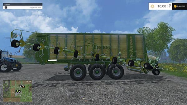 Krone ZX550 GDrake
