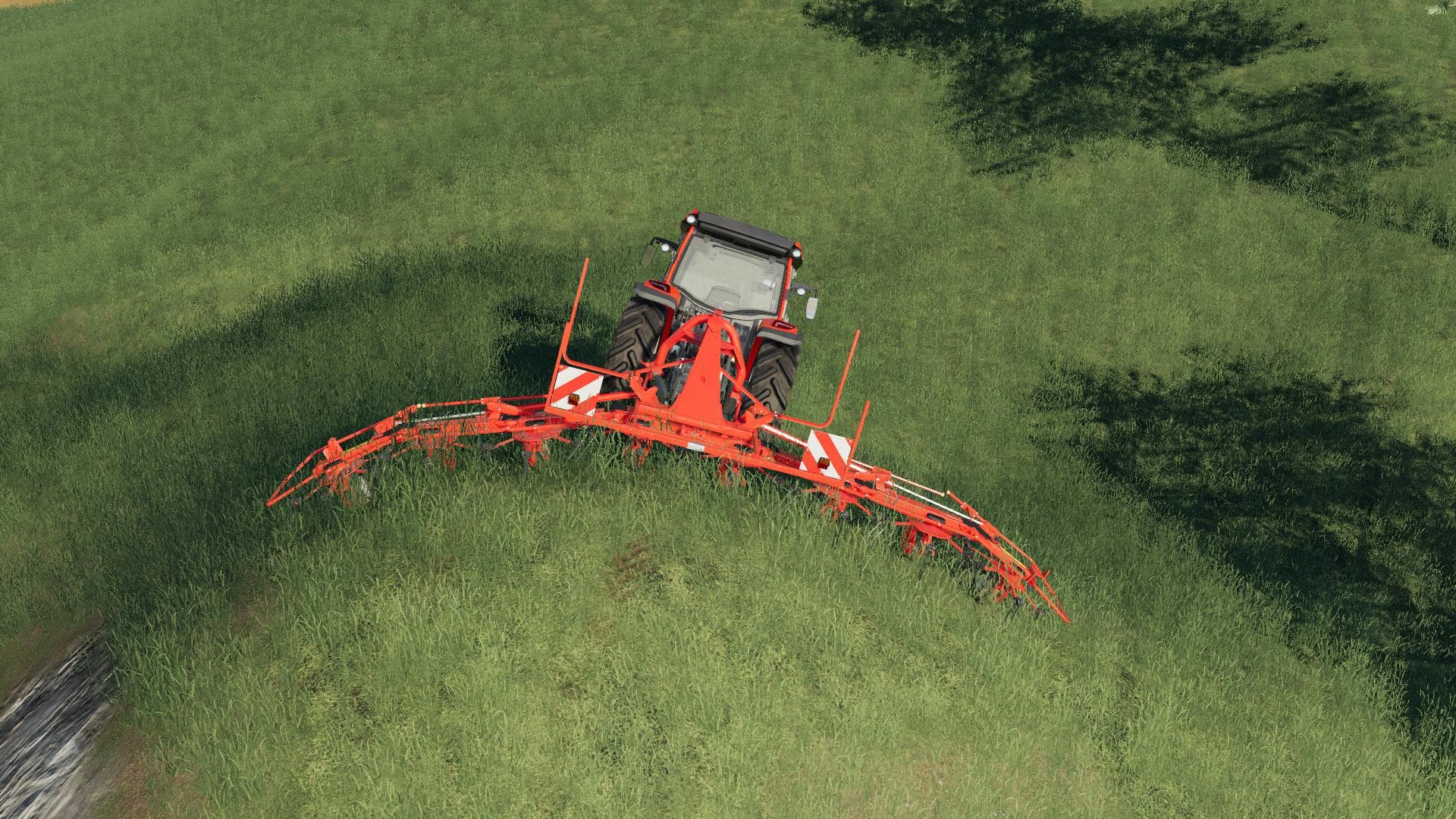 Kuhn GF8702 with ground adaptation