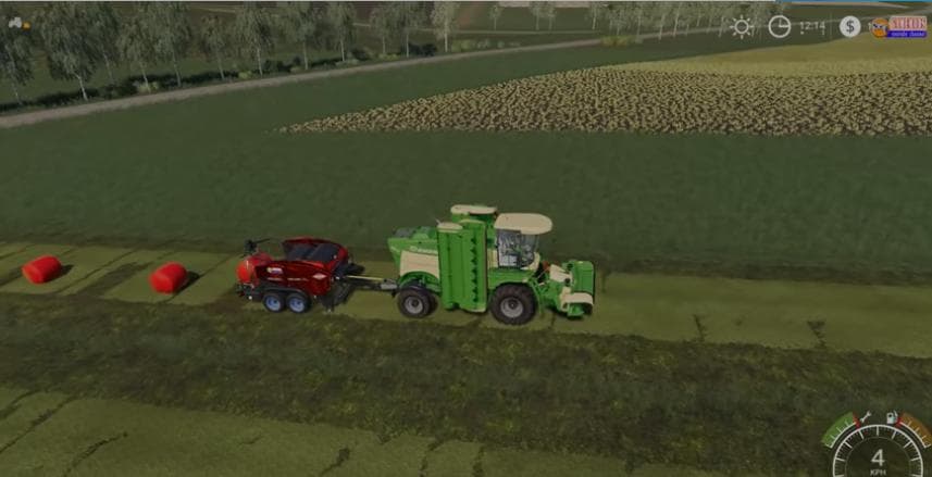 Kuhn Straw Bale Wrap