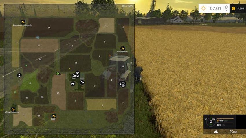 Kujawska Poland Map beta