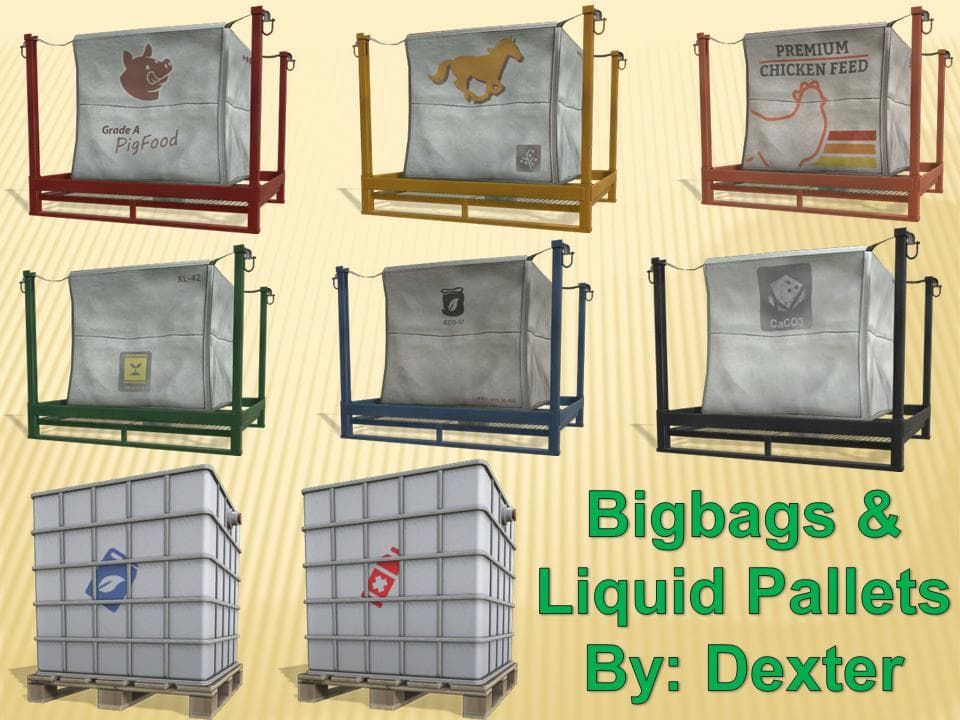 BIGBAGS & LIQUID PALLETS