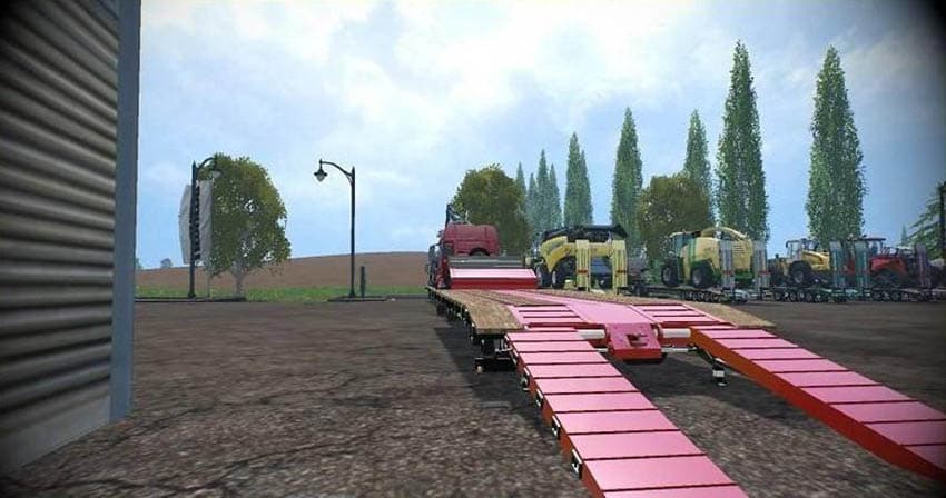 LOW LOADER GALTRAILER SC