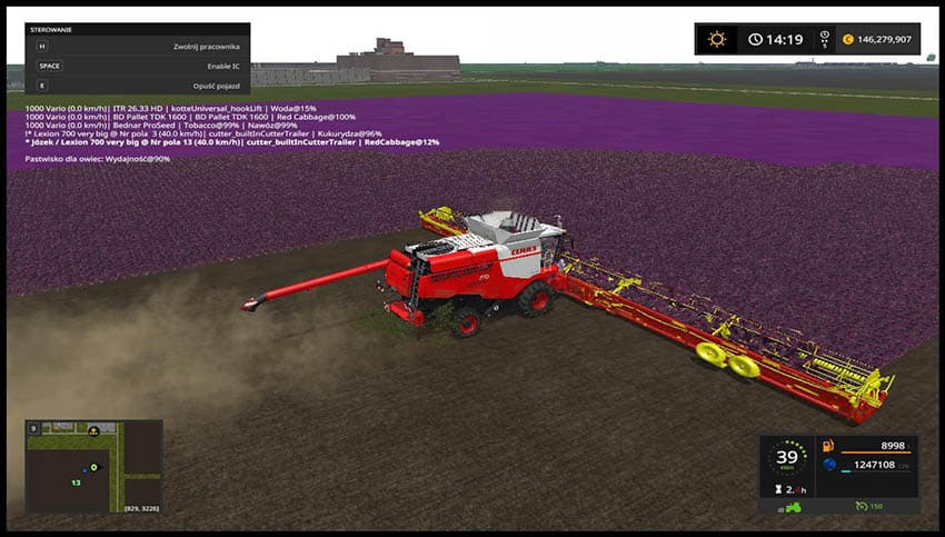 Lexion 700 + 3162 Draper 90FT Combi