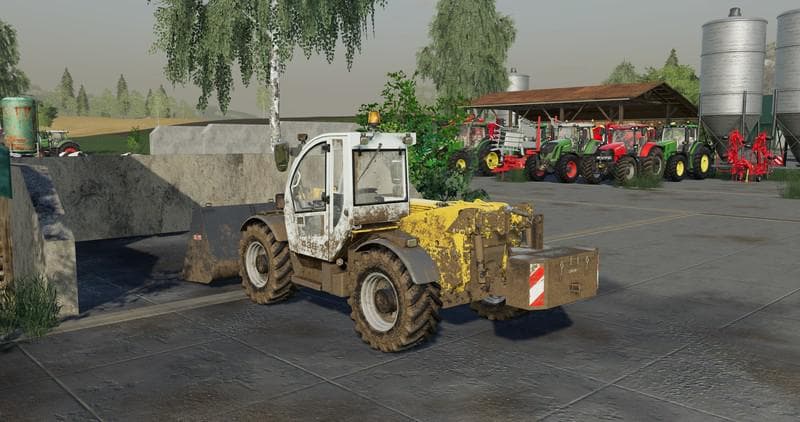 Liebherr TL 436 mit Heckhydraulik