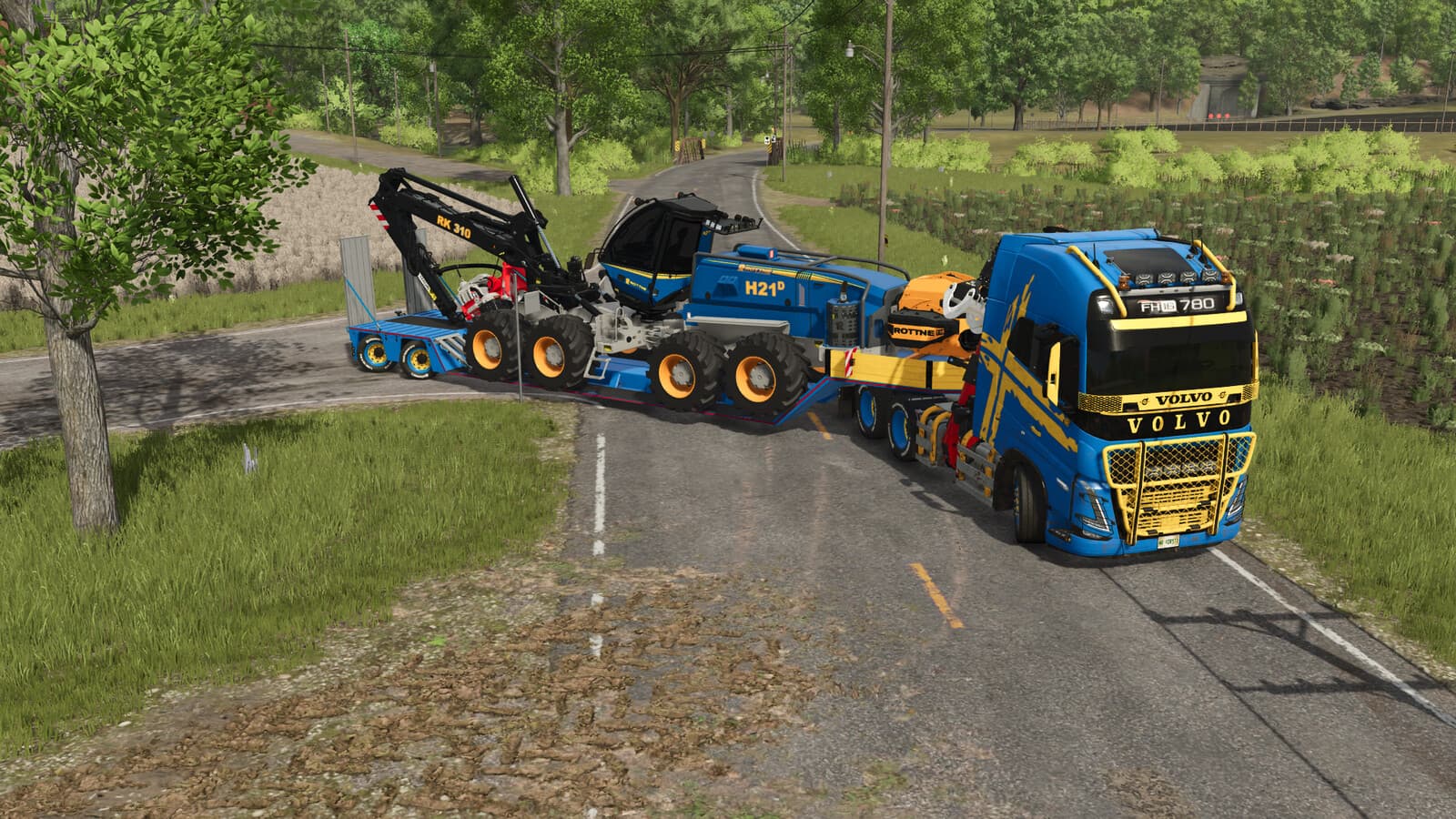 Lizard Forestry Special Lowloader TLS39