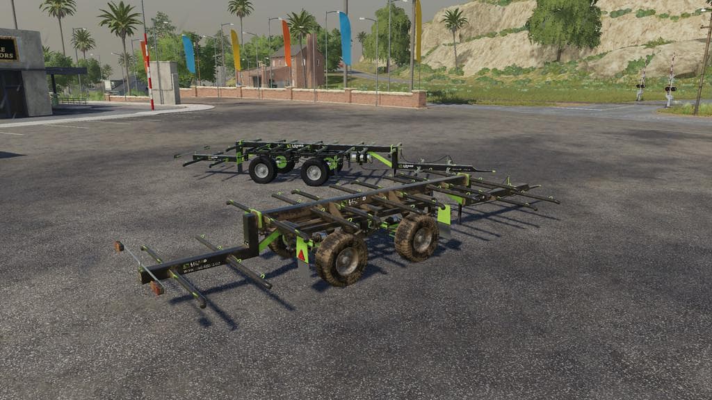 Lizard TR-10 Round Bale Trailer