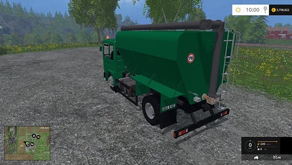 MAN F8 with LADEWAGEN