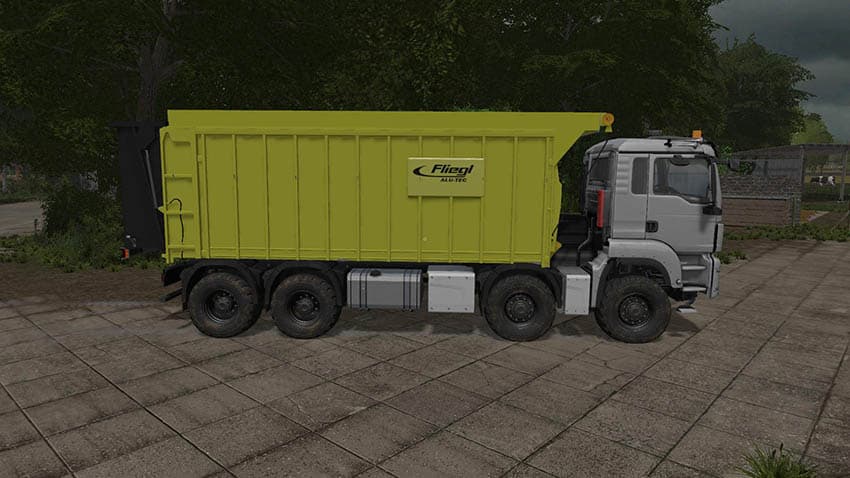 MAN TGS fliegl 8x8