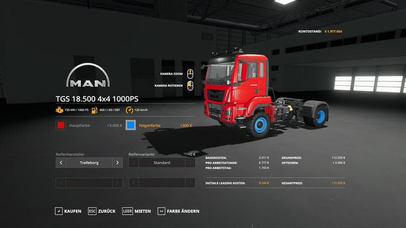 MAN TGS18500 - 1000hp