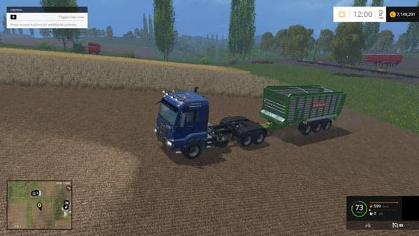 MAN demountable Fliegl body swap XXXL