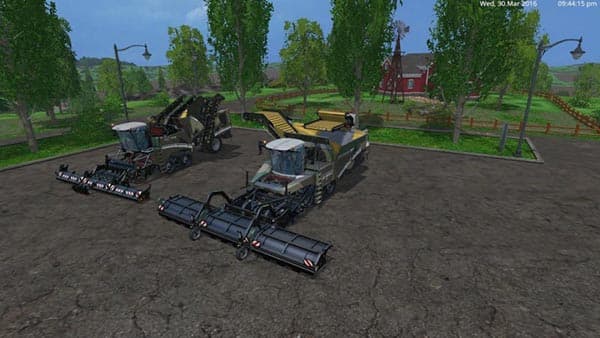 Marine Camogrimme Maxtron 620 and grimme Tectron 415