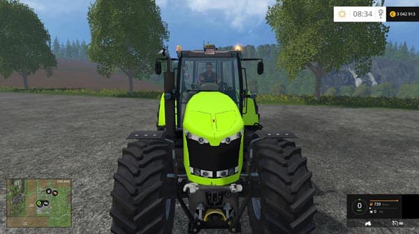 MASSEY FERGUSON 7622 GREEN TRACTOR