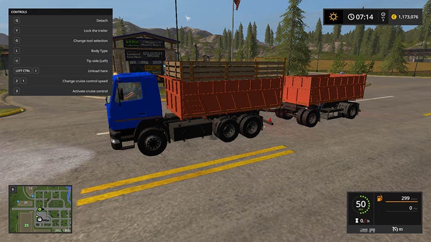 MAZ-6501 B9-470-021 and MAZ-856100-014