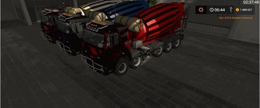 MAZ Concrete Mixer