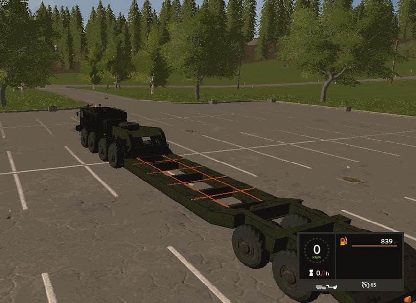 MAZ URAGAN + Trailer