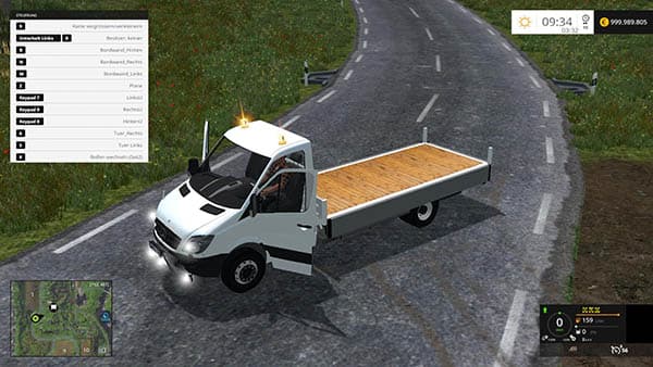 MB Sprinter Planenpritsche