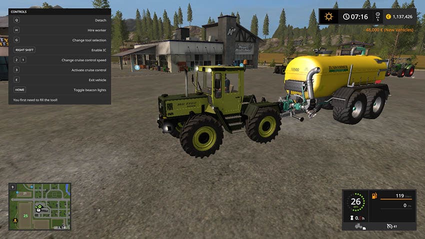 MB Trac 1000-1100