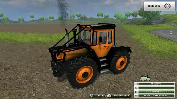 MB Trac 1600 Turbo Orange Forest