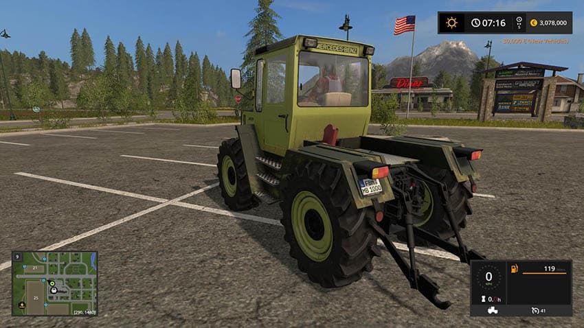 MB trac Mittel