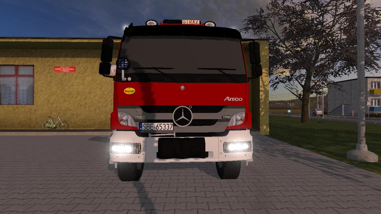 MERCEDES BENZ ATEGO 1629 AF 4X4 / BOCAR - OSP CZELADZ