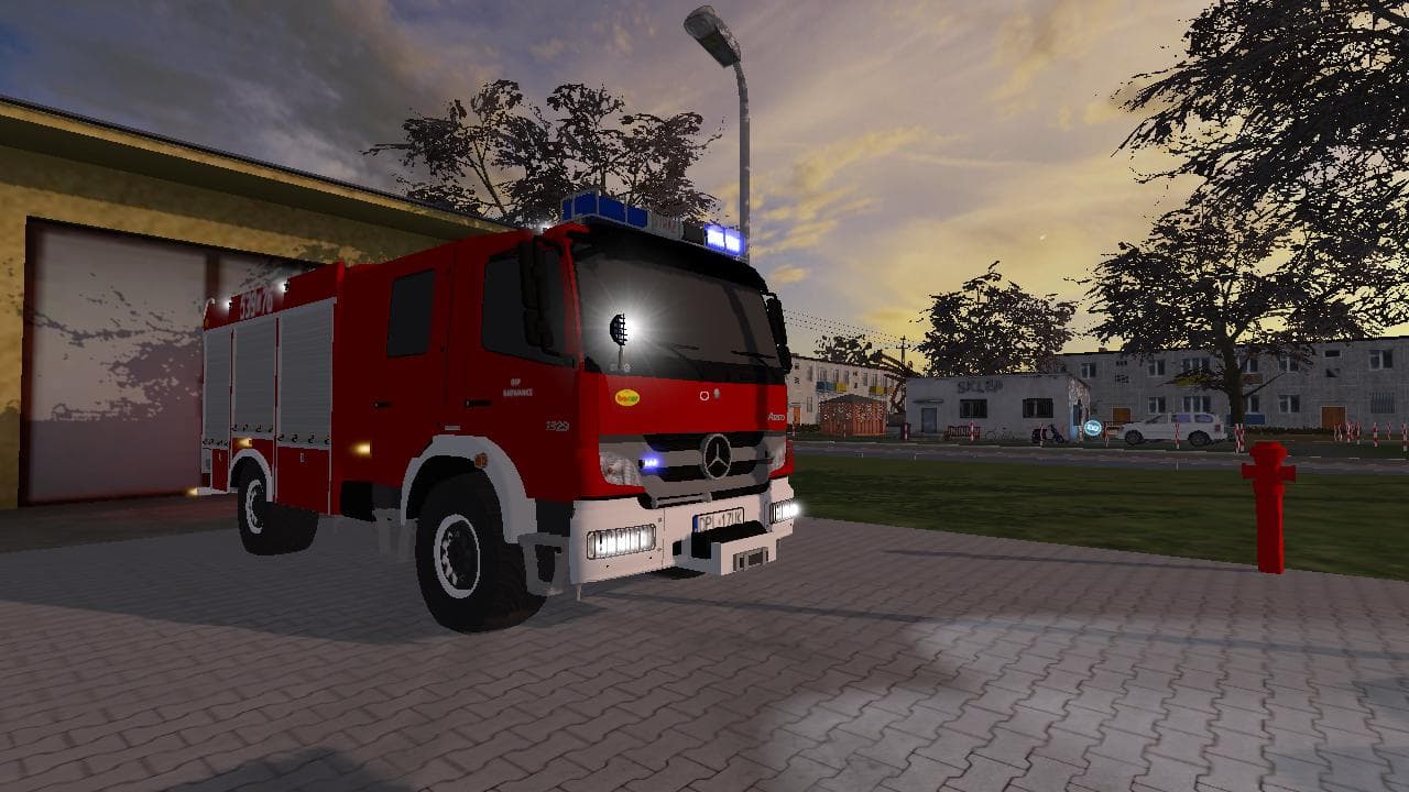 MERCEDES BENZ ATEGO OSP RADWANICE