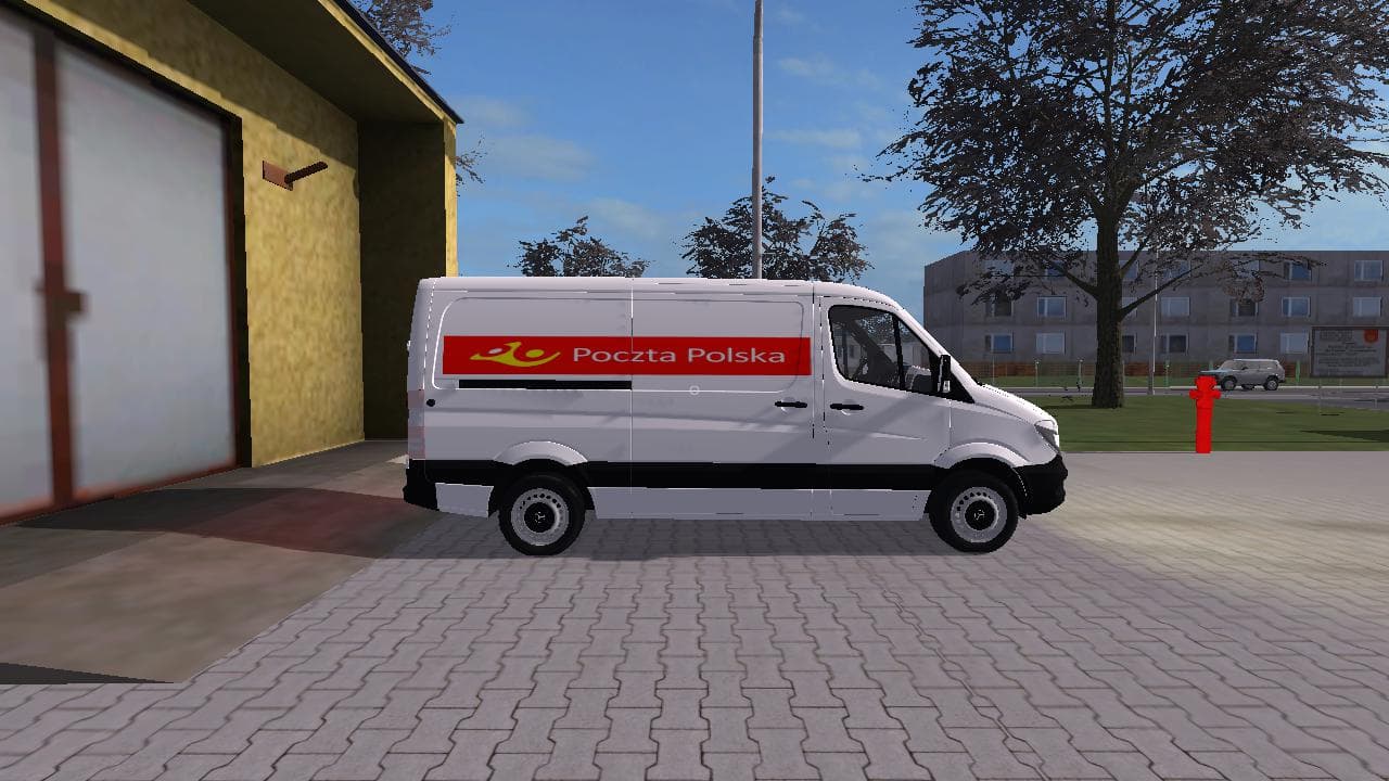 MERCEDES BENZ SPRINTER KURIER POCZTA POLSKA
