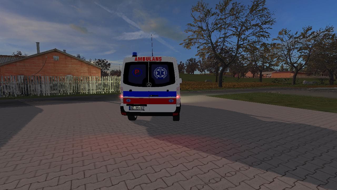 MERCEDES BENZ SPRINTER KARETKA PODSTAWOWA P