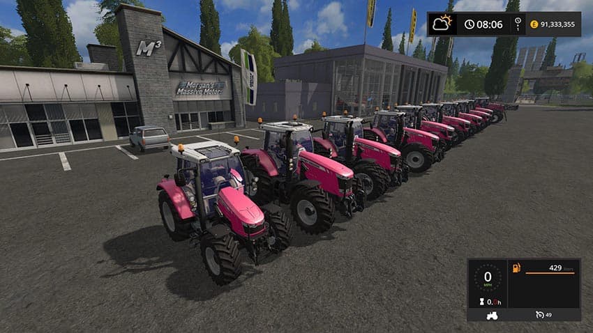 MF update with Race for Life Pink