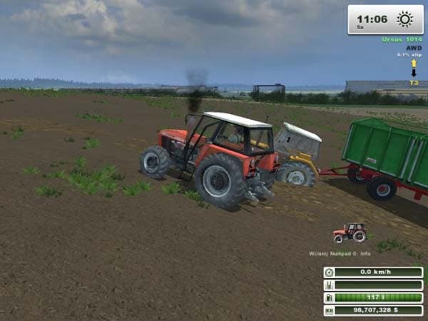 MR Ursus 1014RT stuck mod